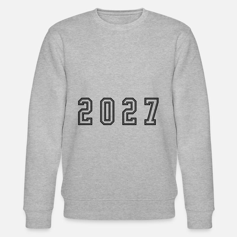 Numéro de l’année 2027 - Sweat bio CHANGER Stanley/Stella Unisexe - gris chiné