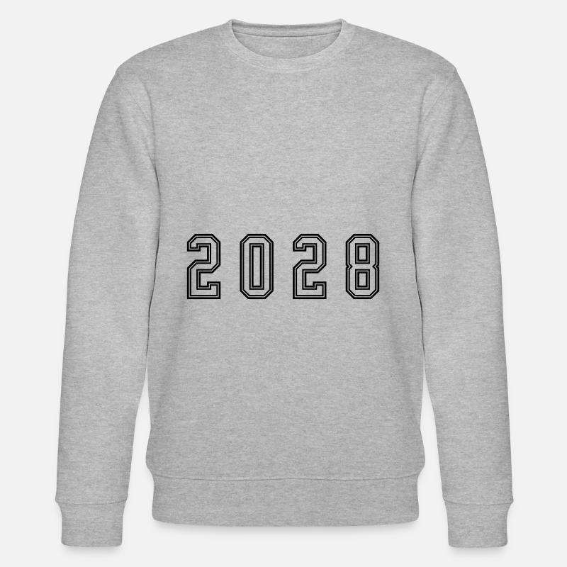 Numéro de l’année 2028 - Sweat bio CHANGER Stanley/Stella Unisexe - gris chiné