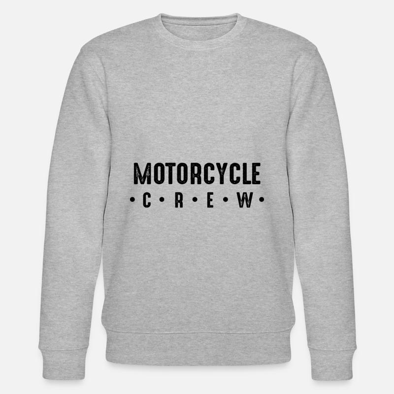 Motorcycle Crew - Stanley/Stella Unisex Bio-Sweatshirt CHANGER - Grau meliert