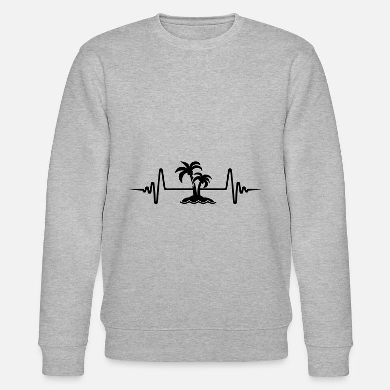 légumineuses de l’île palme - Sweat bio CHANGER Stanley/Stella Unisexe - gris chiné