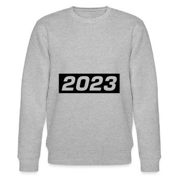 2023 Dash - Stanley/Stella CHANGER Unisex Organic Sweatshirt - heather grey - Front - Nik (191cm) & Marisol (170cm)