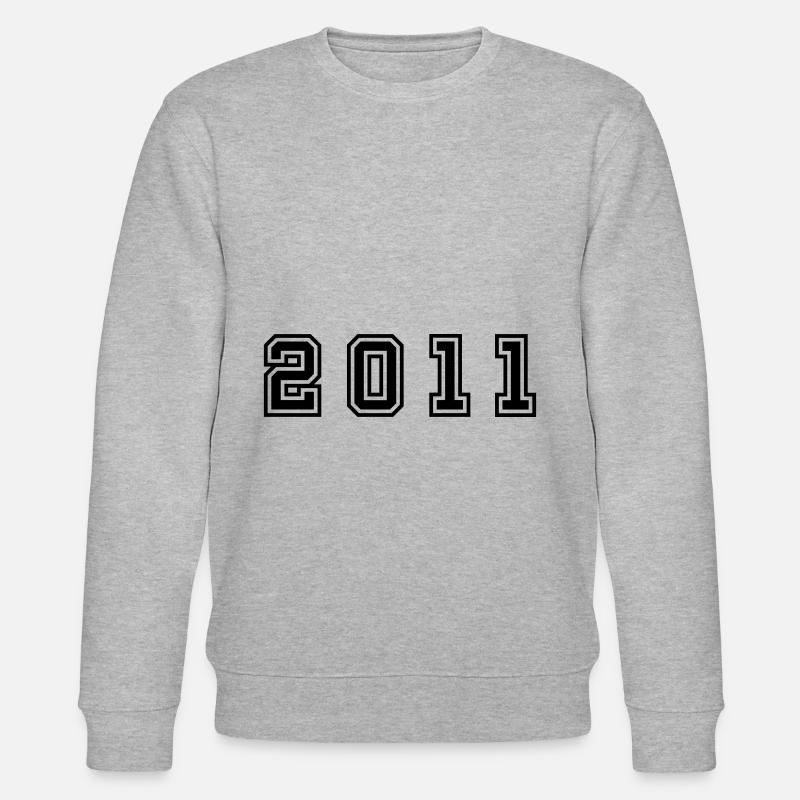 Numéro de l’année 2011 - Sweat bio CHANGER Stanley/Stella Unisexe - gris chiné