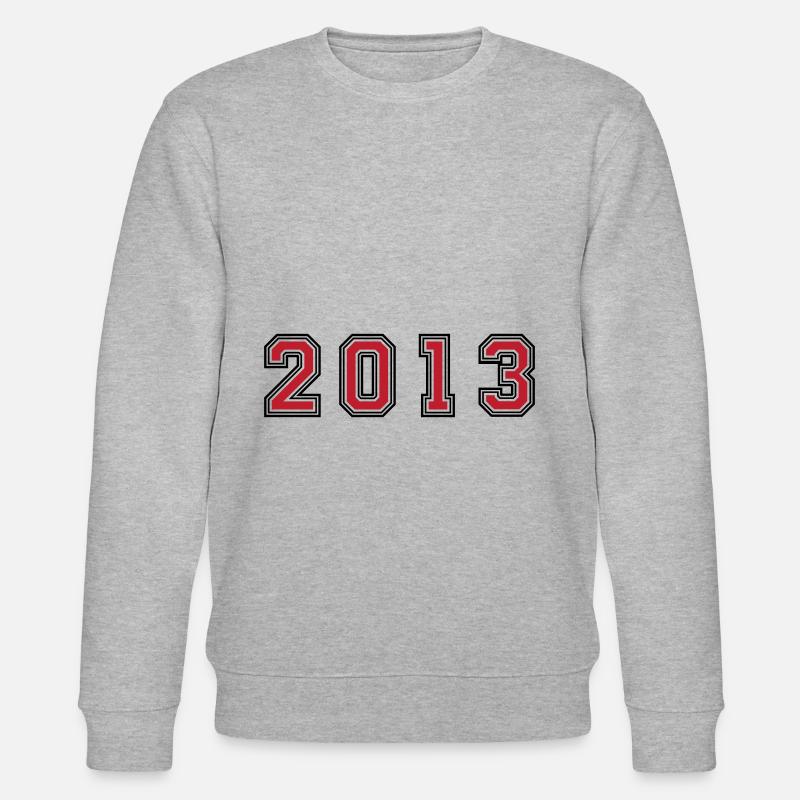 Numéro de l’année 2013 - Sweat bio CHANGER Stanley/Stella Unisexe - gris chiné