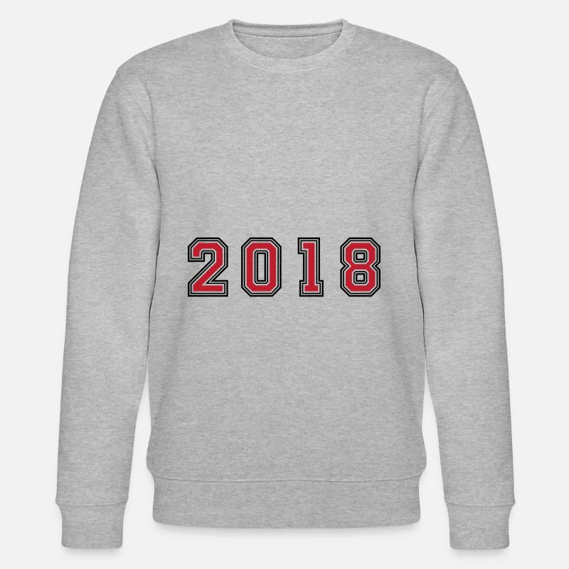 Numéro de l’année 2018 - Sweat bio CHANGER Stanley/Stella Unisexe - gris chiné