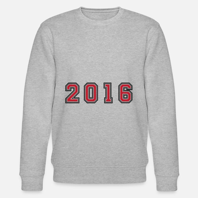Numéro de l’année 2016 - Sweat bio CHANGER Stanley/Stella Unisexe - gris chiné