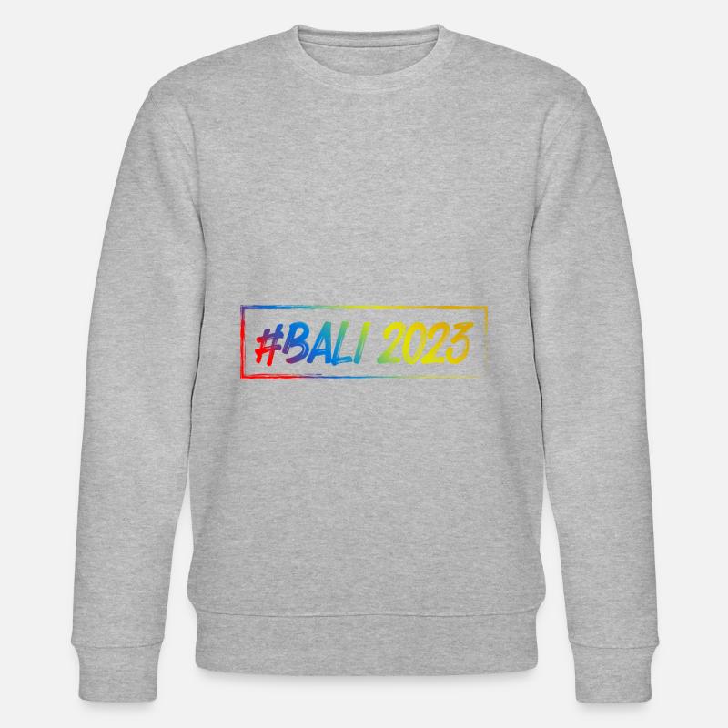 Bali 2023 - Stanley/Stella Unisex Bio-Sweatshirt CHANGER  - Grau meliert