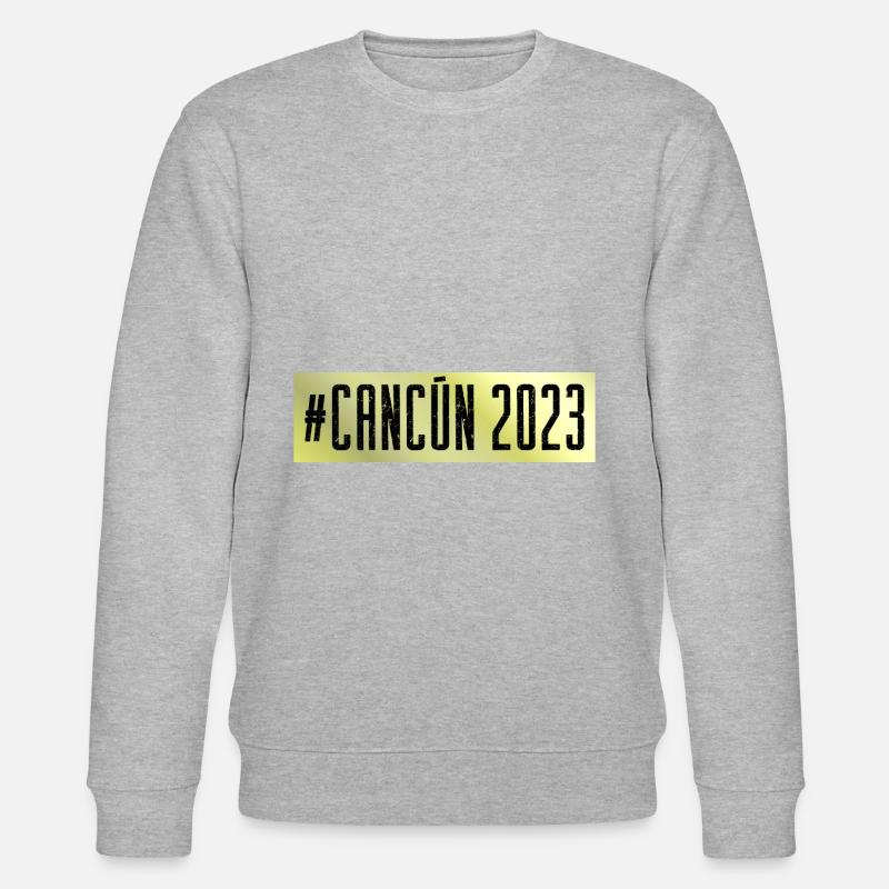 Cancun 2023 - Stanley/Stella Unisex Bio-Sweatshirt CHANGER  - Grau meliert