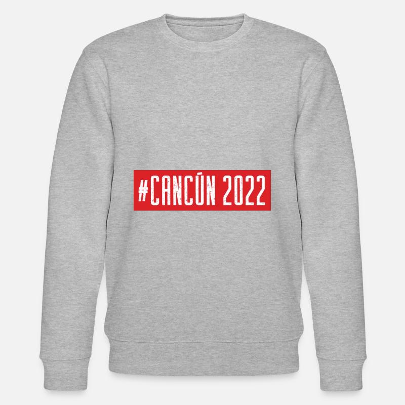 Cancun 2022 - Stanley/Stella Unisex Bio-Sweatshirt CHANGER  - Grau meliert