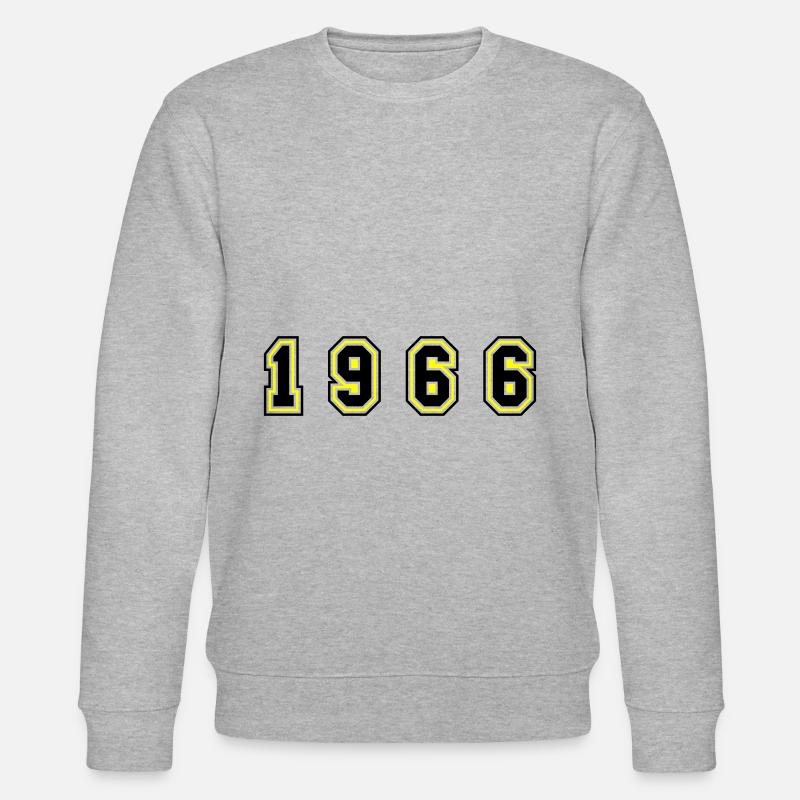 Numéro de l’année 1966 - Sweat bio CHANGER Stanley/Stella Unisexe - gris chiné