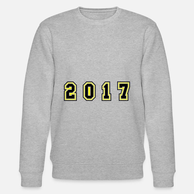 Numéro de l’année 2017 - Sweat bio CHANGER Stanley/Stella Unisexe - gris chiné