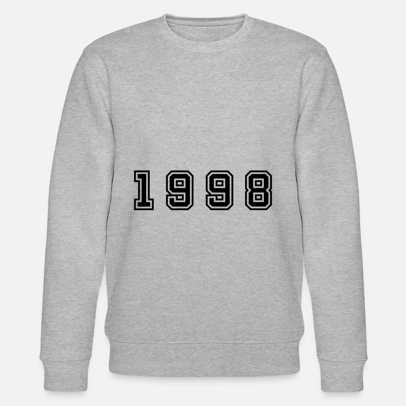 Numéro de l’année 1998 - Sweat bio CHANGER Stanley/Stella Unisexe - gris chiné