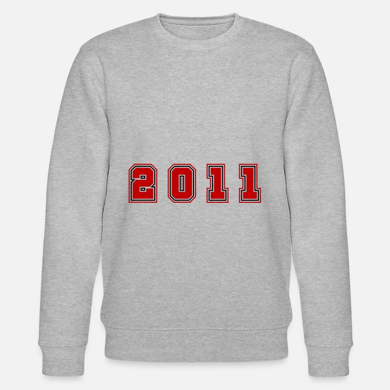 Numéro de l’année 2011 - Sweat bio CHANGER Stanley/Stella Unisexe - gris chiné