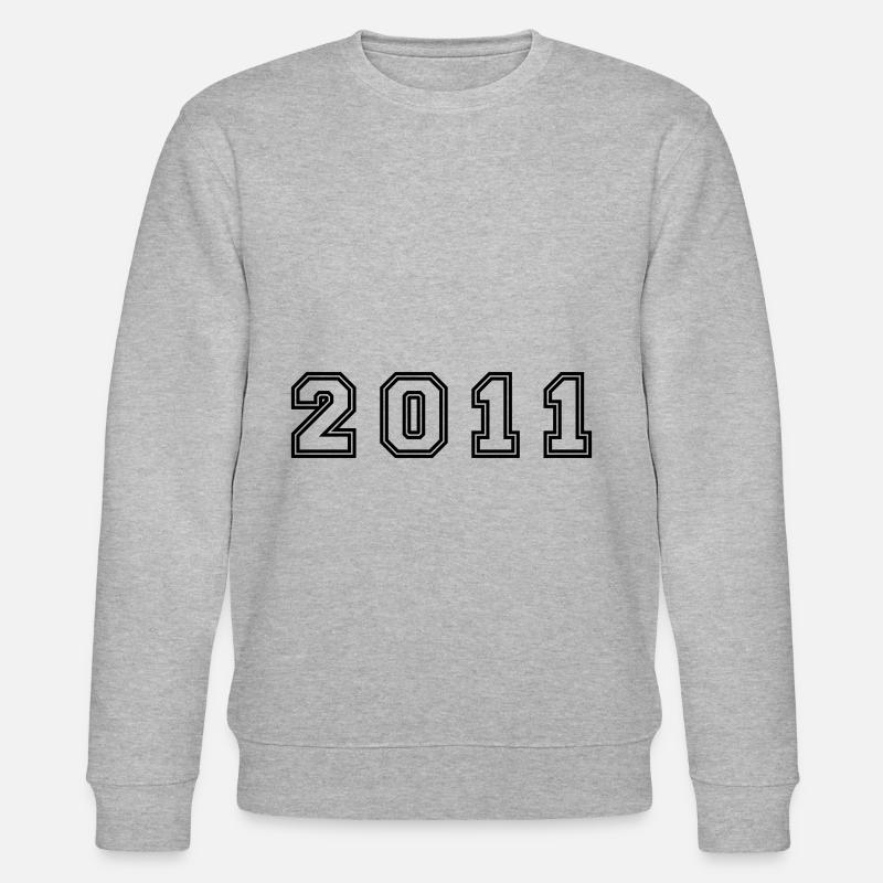Numéro de l’année 2011 - Sweat bio CHANGER Stanley/Stella Unisexe - gris chiné