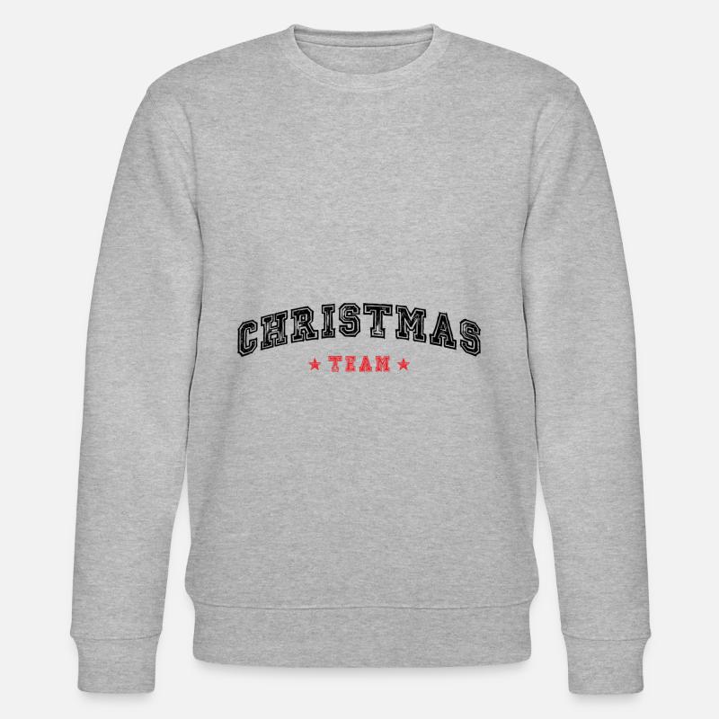 L’équipe de Noël - Sweat bio CHANGER Stanley/Stella Unisexe - gris chiné