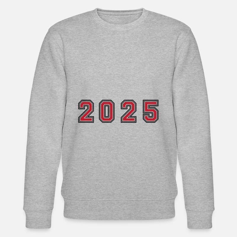 Numéro de l’année 2025 - Sweat bio CHANGER Stanley/Stella Unisexe - gris chiné
