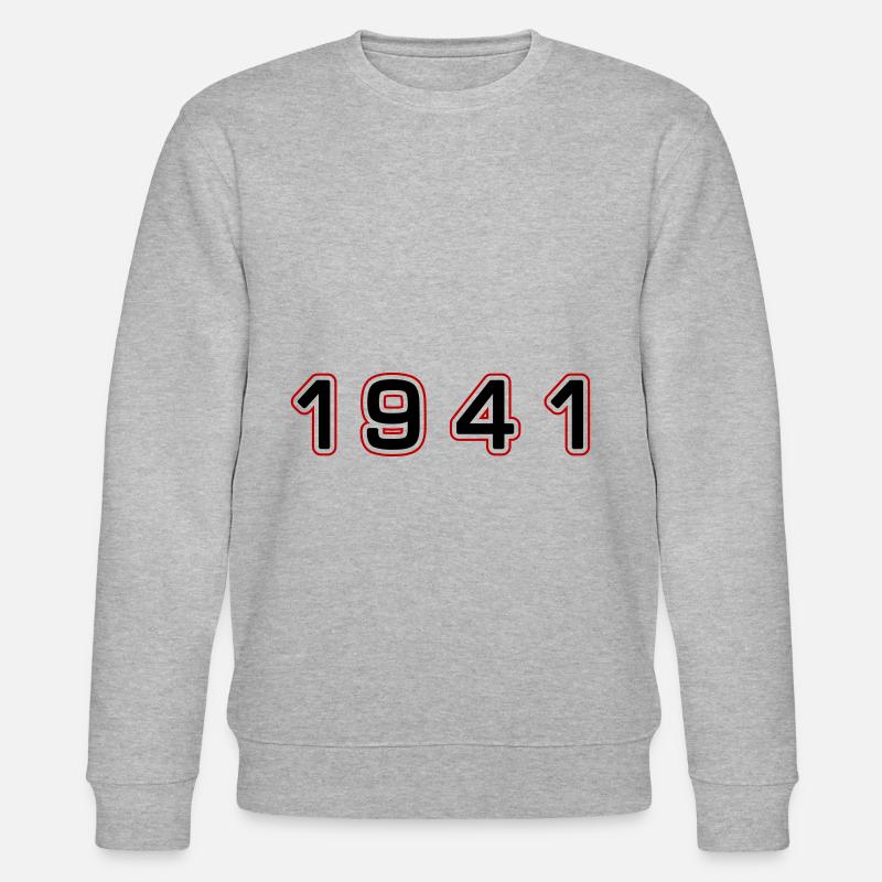 Numéro de l’année 1941 - Sweat bio CHANGER Stanley/Stella Unisexe - gris chiné