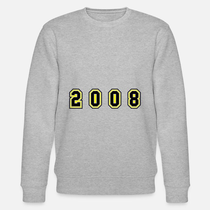 Numéro de l’année 2008 - Sweat bio CHANGER Stanley/Stella Unisexe - gris chiné