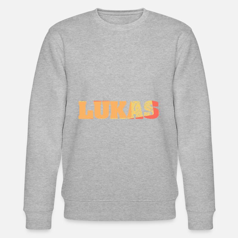 Lukas - Stanley/Stella Unisex Bio-Sweatshirt CHANGER  - Grau meliert
