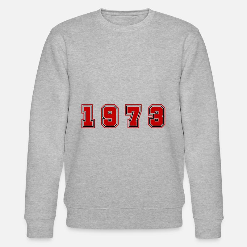 Numéro de l’année 1973 - Sweat bio CHANGER Stanley/Stella Unisexe - gris chiné