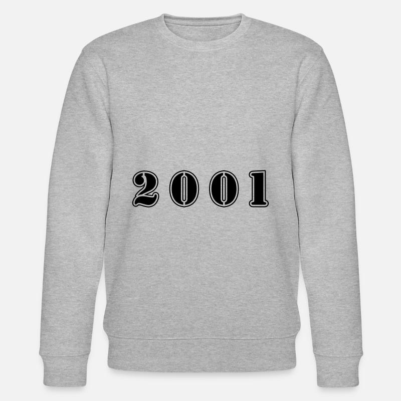 Anniversaire 2001 - Sweat bio CHANGER Stanley/Stella Unisexe - gris chiné