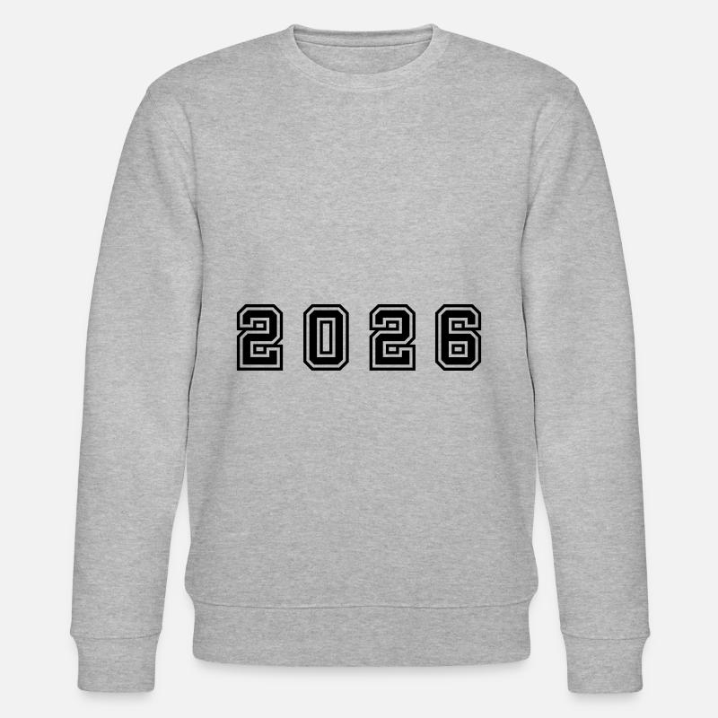 Numéro de l’année 2026 - Sweat bio CHANGER Stanley/Stella Unisexe - gris chiné
