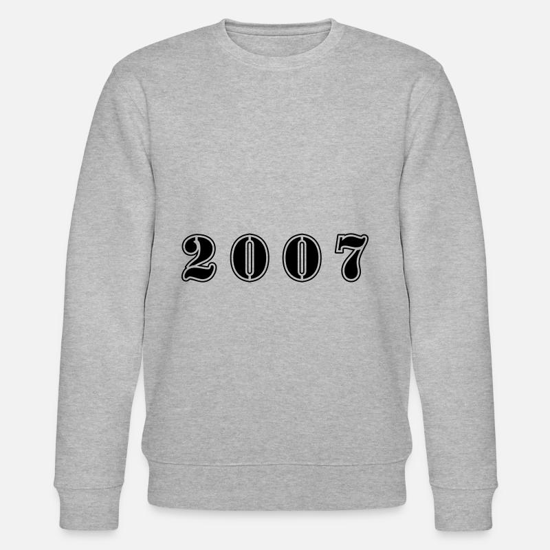 Anniversaire 2007 - Sweat bio CHANGER Stanley/Stella Unisexe - gris chiné