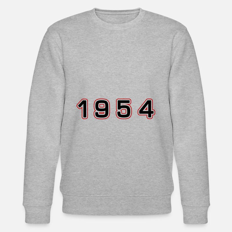 Numéro de l’année 1954 - Sweat bio CHANGER Stanley/Stella Unisexe - gris chiné