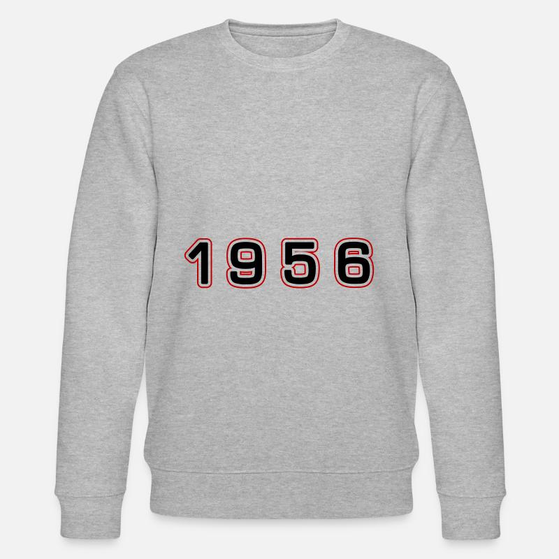 Numéro de l’année 1956 - Sweat bio CHANGER Stanley/Stella Unisexe - gris chiné