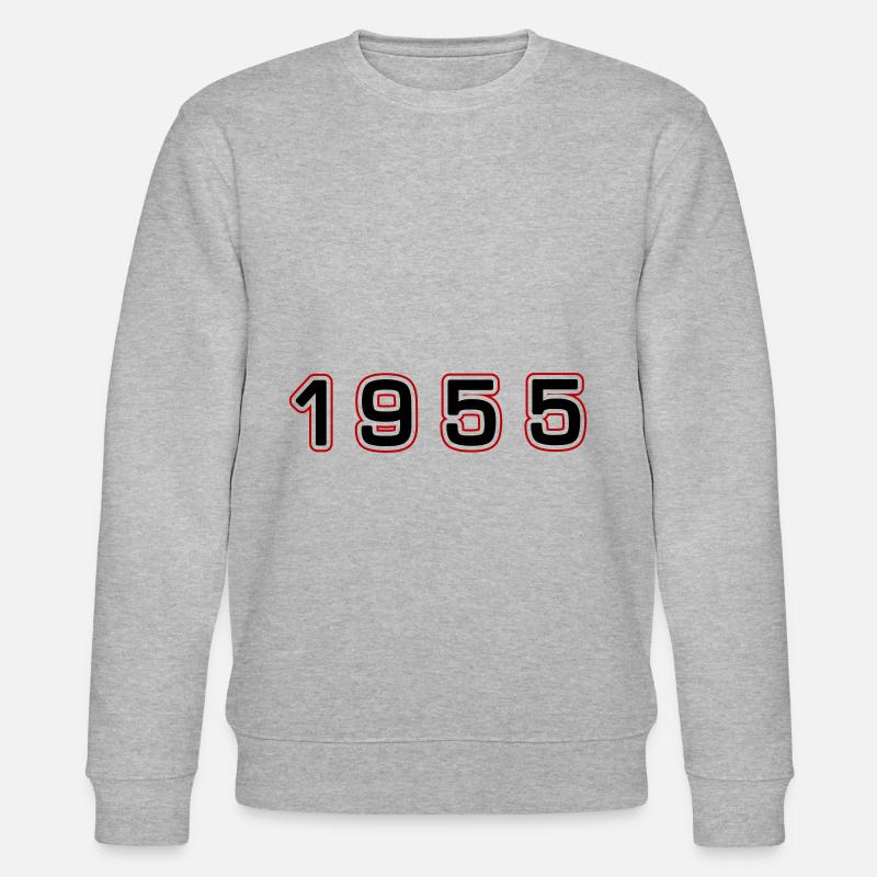 Numéro de l’année 1955 - Sweat bio CHANGER Stanley/Stella Unisexe - gris chiné