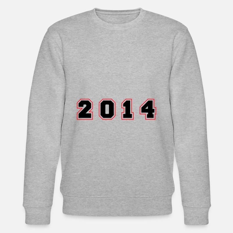 Numéro de l’année 2014 - Sweat bio CHANGER Stanley/Stella Unisexe - gris chiné
