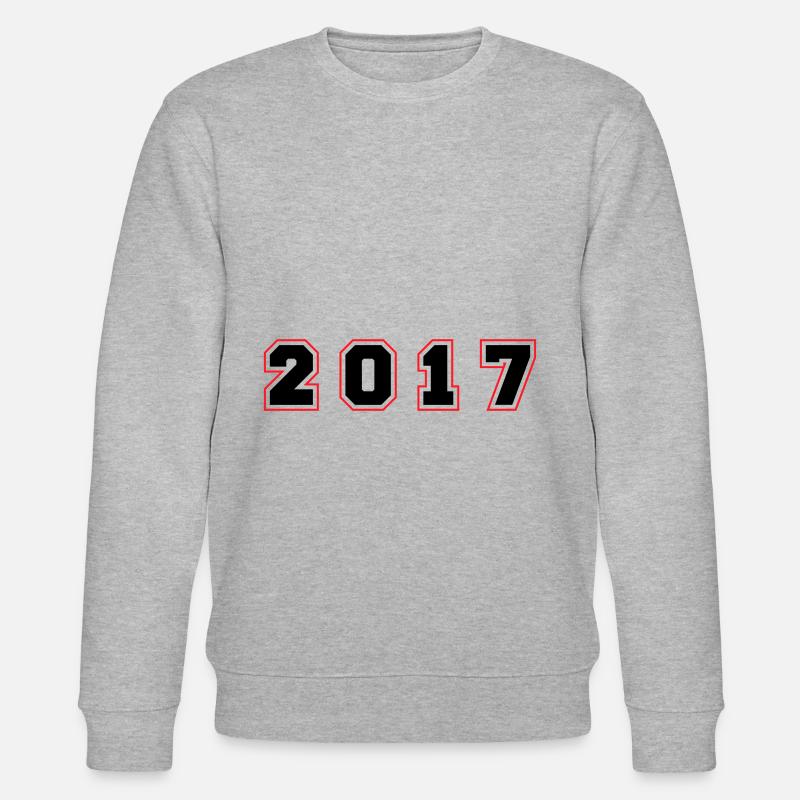 Numéro de l’année 2017 - Sweat bio CHANGER Stanley/Stella Unisexe - gris chiné