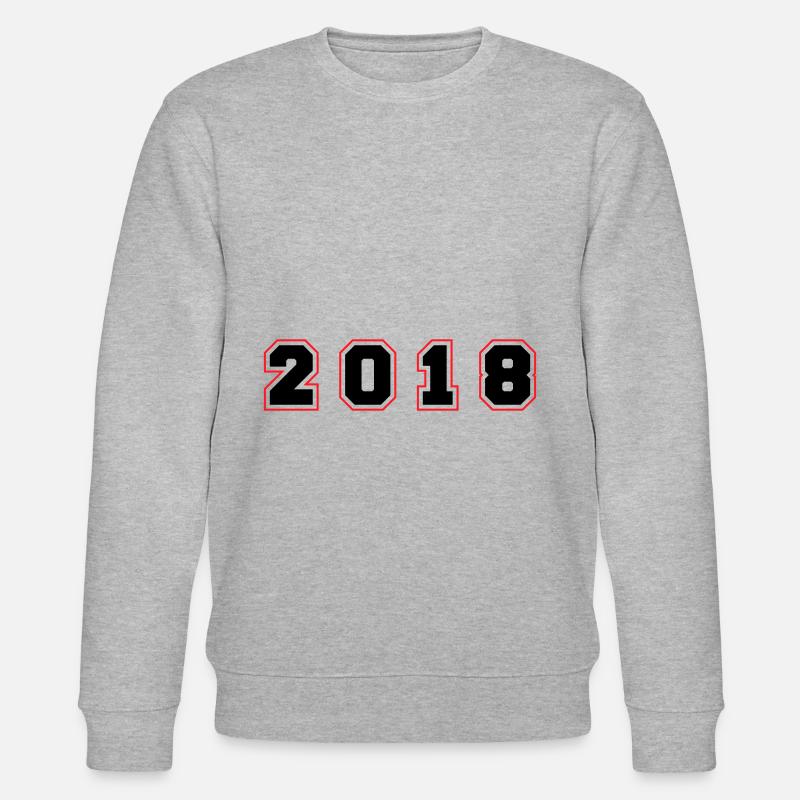 Numéro de l’année 2018 - Sweat bio CHANGER Stanley/Stella Unisexe - gris chiné