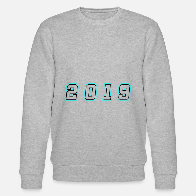 Numéro de l’année 2019 - Sweat bio CHANGER Stanley/Stella Unisexe - gris chiné