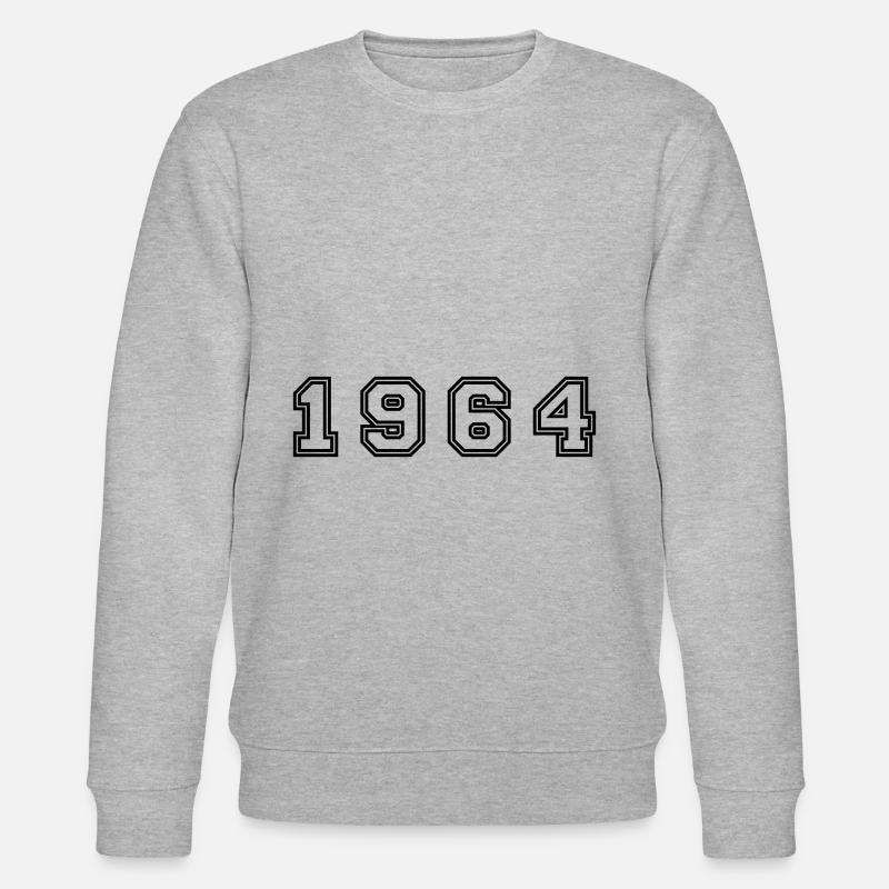 Numéro de l’année 1964 - Sweat bio CHANGER Stanley/Stella Unisexe - gris chiné