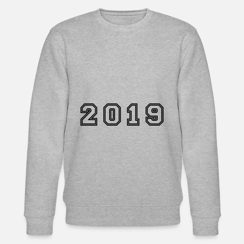 Numéro de l’année 2019 - Sweat bio CHANGER Stanley/Stella Unisexe - gris chiné