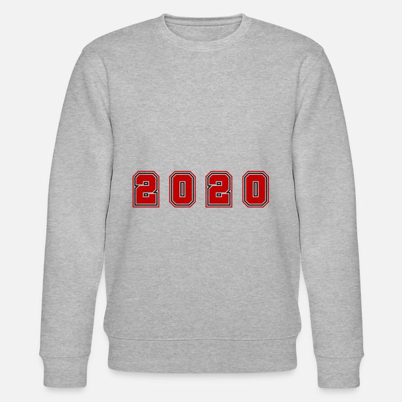 Numéro de l’année 2020 - Sweat bio CHANGER Stanley/Stella Unisexe - gris chiné