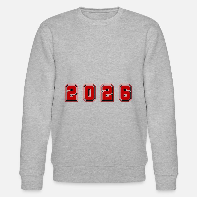 2026 Numéro de l’année - Sweat bio CHANGER Stanley/Stella Unisexe - gris chiné