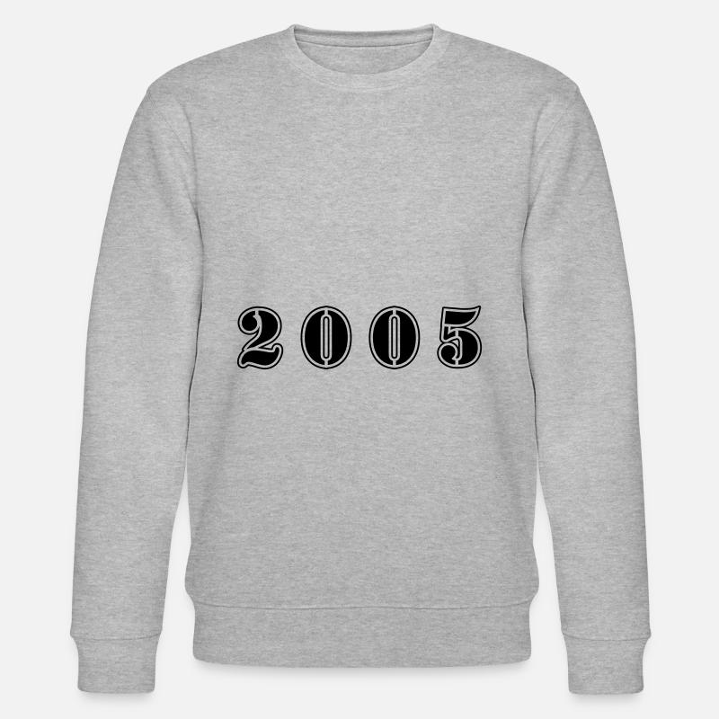 Anniversaire 2005 - Sweat bio CHANGER Stanley/Stella Unisexe - gris chiné