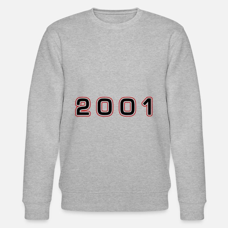 Numéro de l’année 2001 - Sweat bio CHANGER Stanley/Stella Unisexe - gris chiné