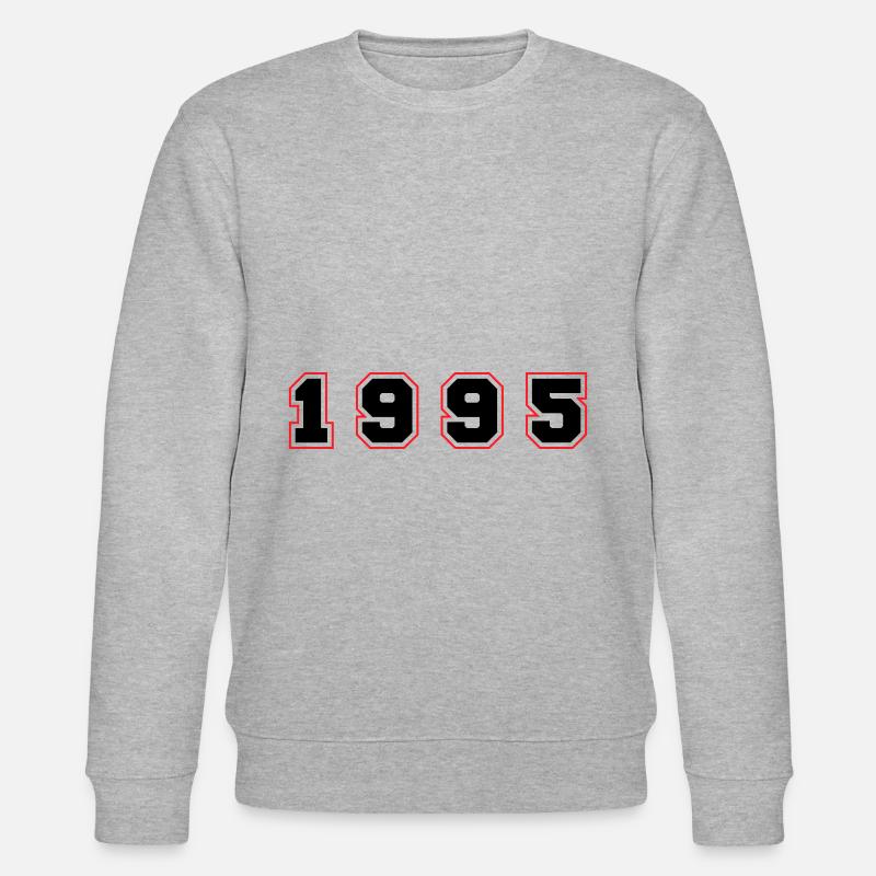 Numéro de l’année 1995 - Sweat bio CHANGER Stanley/Stella Unisexe - gris chiné