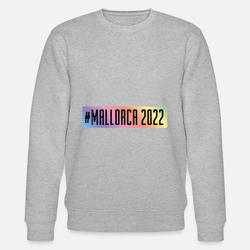 Mallorca 2022 - Stanley/Stella Unisex Bio-Sweatshirt CHANGER  - Grau meliert