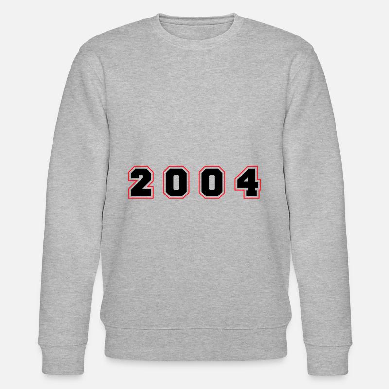 Numéro de l’année 2004 - Sweat bio CHANGER Stanley/Stella Unisexe - gris chiné