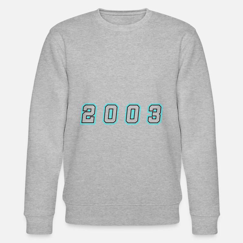 Numéro de l’année 2003 - Sweat bio CHANGER Stanley/Stella Unisexe - gris chiné