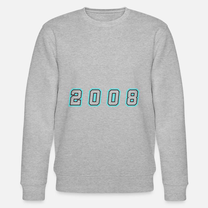 Numéro de l’année 2008 - Sweat bio CHANGER Stanley/Stella Unisexe - gris chiné