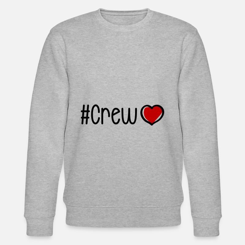 Cœur d’équipage - Sweat bio CHANGER Stanley/Stella Unisexe - gris chiné