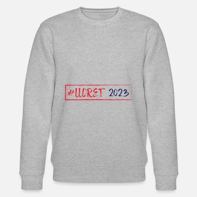Lloret De Mar 2023 - Sweat bio CHANGER Stanley/Stella Unisexe - gris chiné