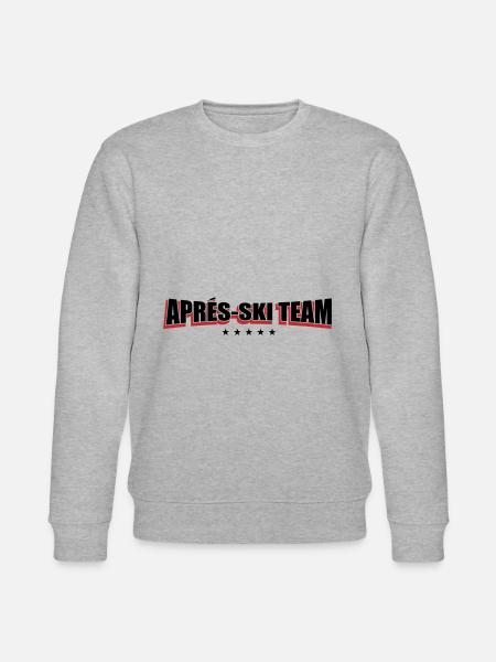 Apres Ski Team - Stanley/Stella Unisex Bio-Sweatshirt CHANGER - Grau meliert