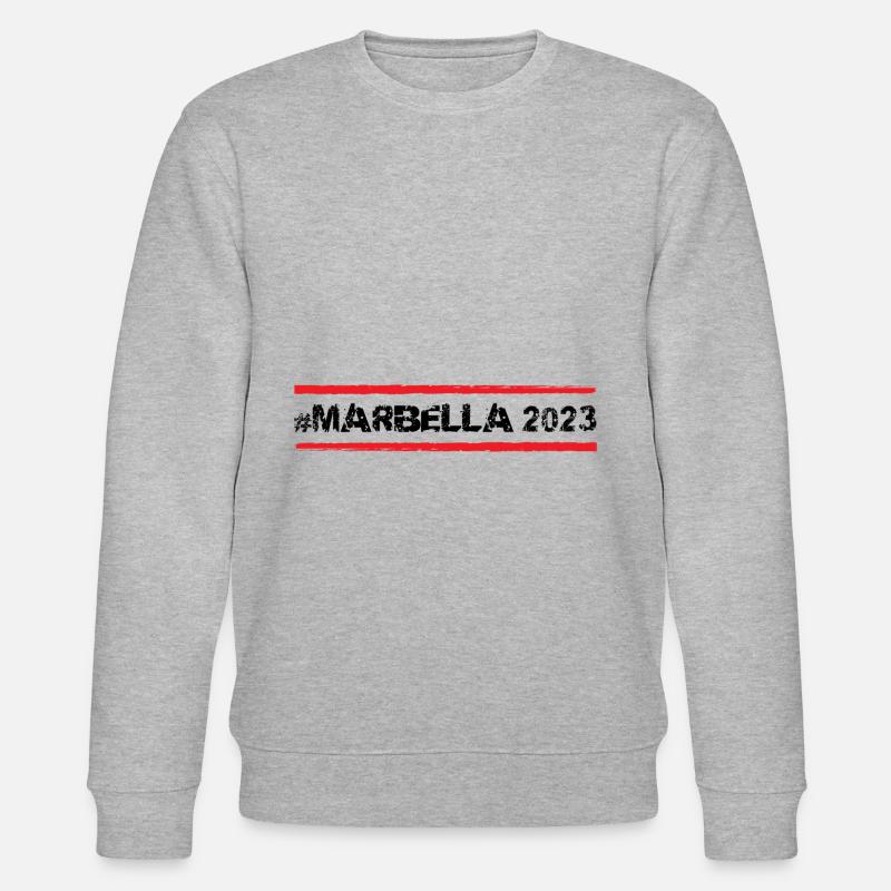 Marbella 2023 - Sweat bio CHANGER Stanley/Stella Unisexe - gris chiné