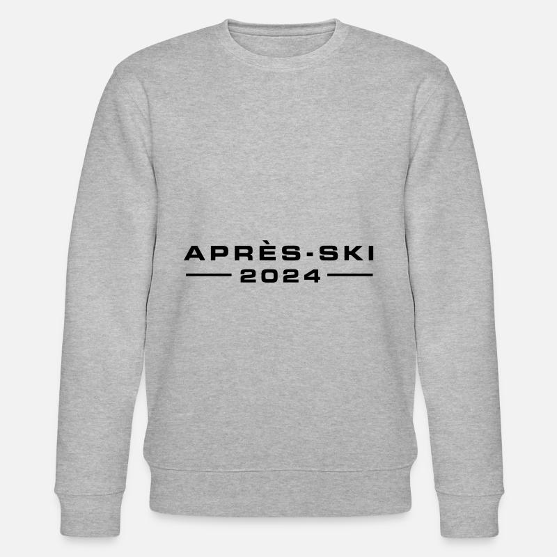 Apres Ski 2024 - Stanley/Stella Unisex Bio-Sweatshirt CHANGER  - Grau meliert