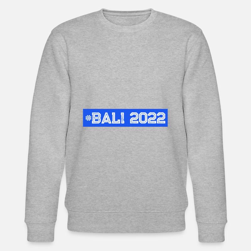 Bali 2022 - Sweat bio CHANGER Stanley/Stella Unisexe - gris chiné